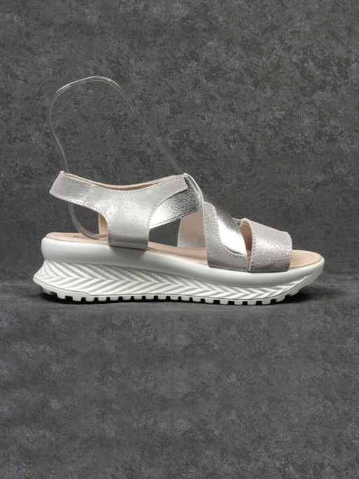 08-PED92-4 SILVER Босоножки (натуральная кожа) - Фабричный китай фото 11