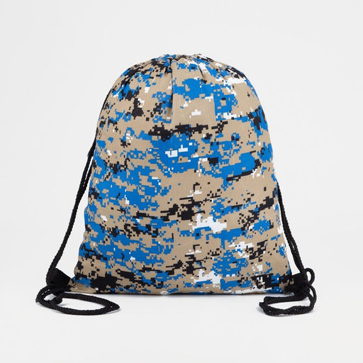 Мешок для обуви на шнурке, цвет синий/камуфляж - Simaland фото 2