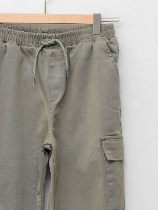 Beli Lastikli Basic Gabardin K?z ?ocuk Kargo Pantolon - Waikiki фото 3