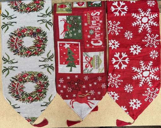 Дорожка Новогодняя на стол гобеленовая, 180х33 см микс (без выбора рисунка) - Birhome фото 3