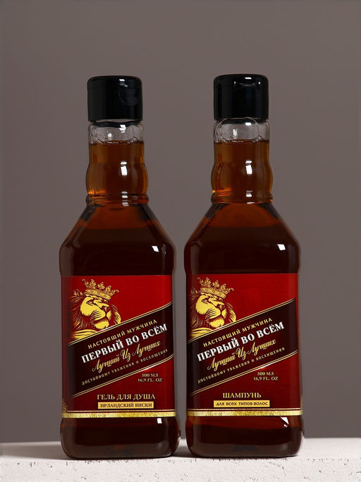 Подарочный набор Первому во всём, шампунь и гель для душа, 500 мл - Чистое счастье фото 4