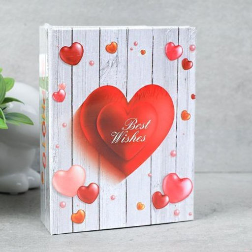 Фотоальбом 100 фото 10х15 Сердце / 9355 /уп 96/ - Галеонтрейд фото 4