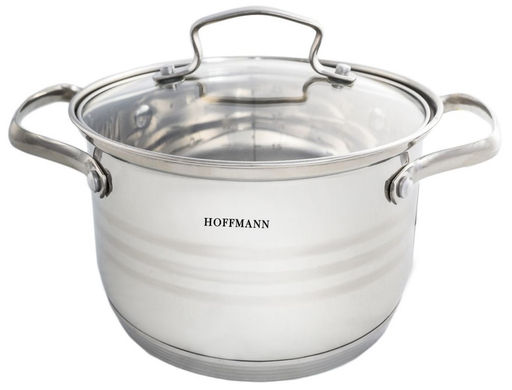 Кастрюля 3,1л, нержавеющая сталь, НМ 51118 (18см)