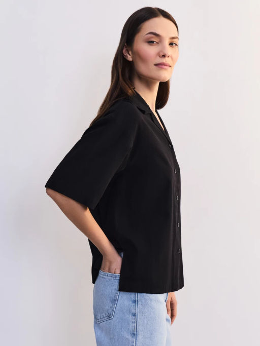 Блуза оверсайз из хлопка и вискозы ZR2605012010-50 / Zarina