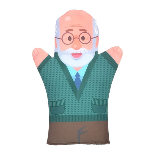 Домашний кукольный театр. Кукла-перчатка "Дедушка Вова"