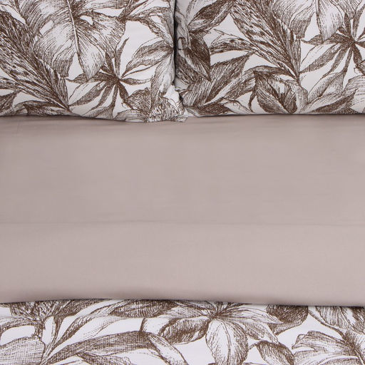 Постельное бельё 2-спальное LoveLife Tropics, жатка