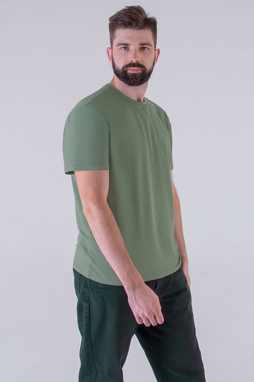 Арт. 67114/1 Футболка мужская 48-58 (6 шт) Цвет:олива - Идеал фото 7