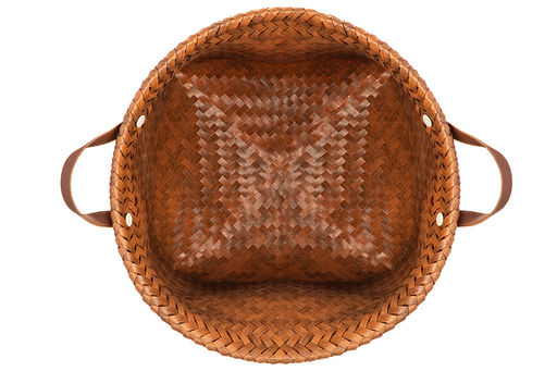 Корзина плетеная д/хранения 38*38*42 см, с ручками, полиротанг - Elan gallery фото 5