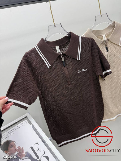 Футболка поло на полузамке - Bruno фото 2