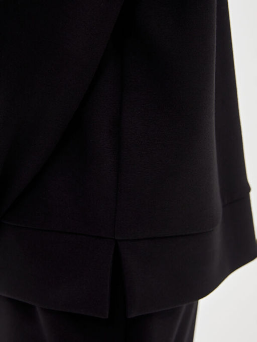 Bisiklet Yaka Oversize Kad?n Sweatshirt