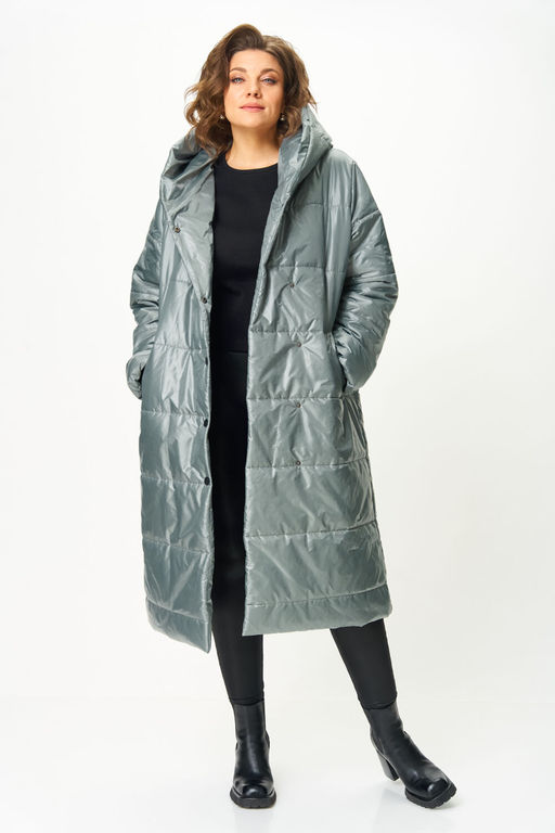 Пальто Anastasia Mak 3011 мох