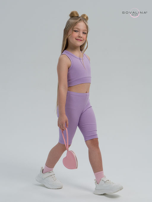 Костюм Тренд лапша лаванда - Sovalina фото 18