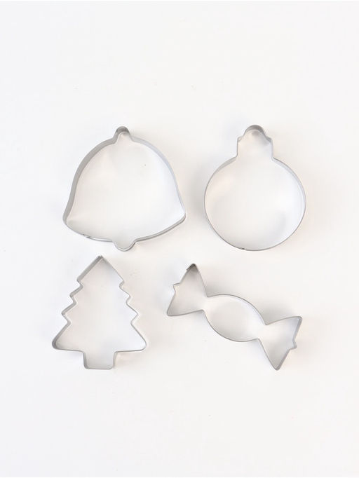 Формы для выпечки новогодние «Прянички», 4 шт.