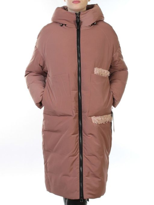 8155 CHESTNUT Пальто прямого фасона Jarius - Fashion фото 2