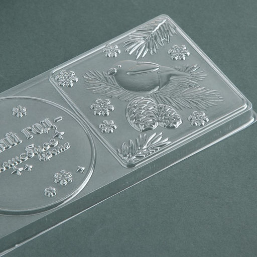 Форма для шоколада новогодняя «Волшебное время», 18×9.5 см