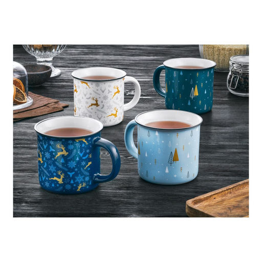 Кружка подарочная Walmer Deers, 0.37 л, цвет синий  фото 2