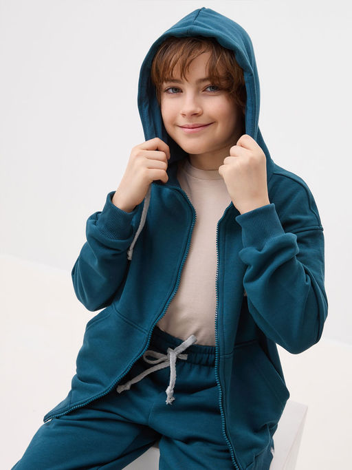 Костюм детский 24814-484 футер изумрудный - Avese фото 13