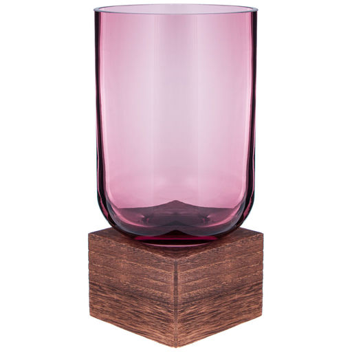 ВАЗА WOODY PURPLE 13*13*25 CM - Bronco фото 3