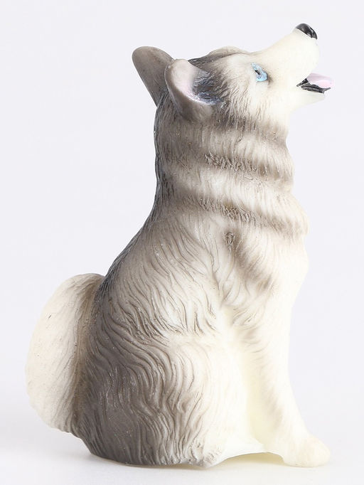 Миниатюра кукольная «Сибирский хаски»