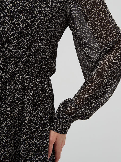 Платье шифон резинка+галстук