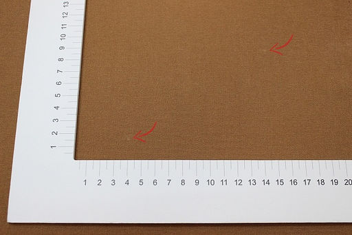 Плательный хлопок цв.Светлый коричнево-горчичный, ш.1.47м, хлопок-100%, 150гр/м.кв - Купава фото 4