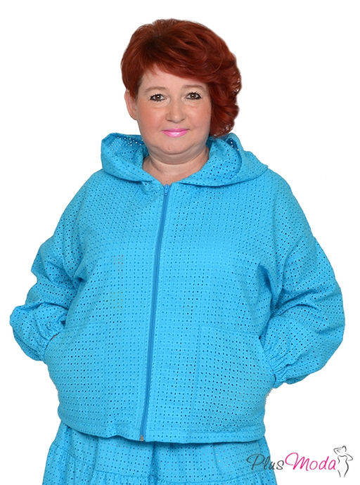 Жакет Модель №1641 размеры 44-84 - Plusmoda фото 2