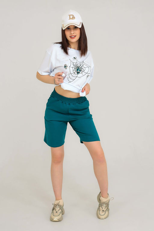 Шорты Натали 21586 из хлопка с полиэстером  фото 15