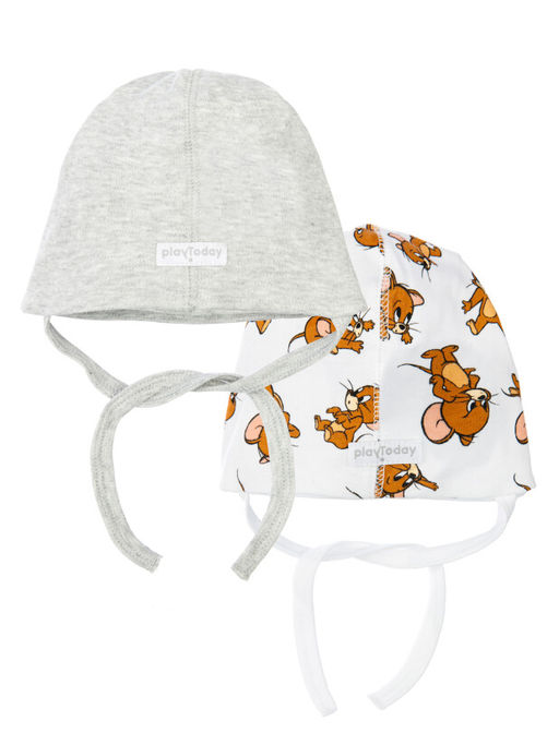 PlayToday / Шапка для мальчика, 2 шт. в комплекте  фото 2