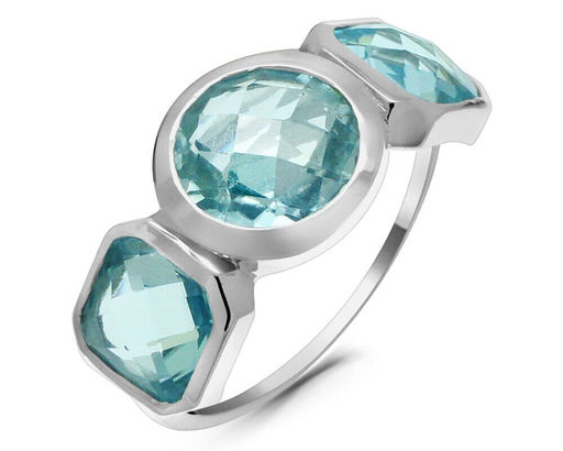 Кольцо из серебра топаз, Авеню