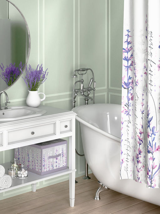 VAL HL-ZIP-L Кофр для хранения с застёжкой-молнией, 40*30*25 см, HERBARIUM LAVENDER, шт