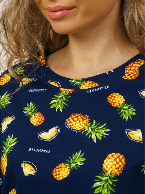 Мальта пижама женская (темно-синий) - Lovetex фото 17