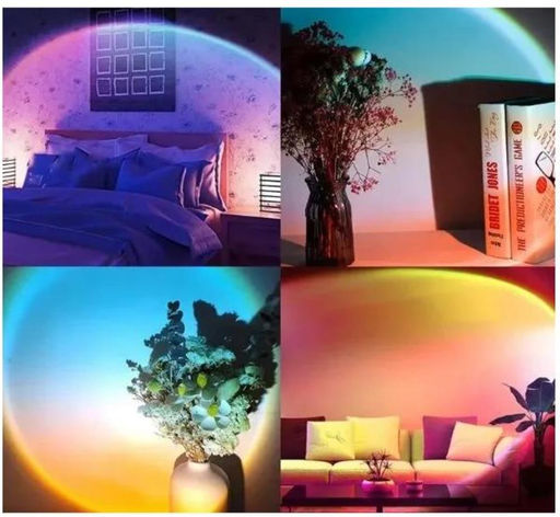 Уникальный светильник-проектор заката для уютного интерьера