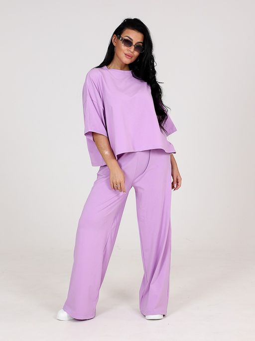 1029 ЖЕНСКИЙ СПОРТИВНЫЙ КОСТЮМ (Лаванда) - А-дина фото 3