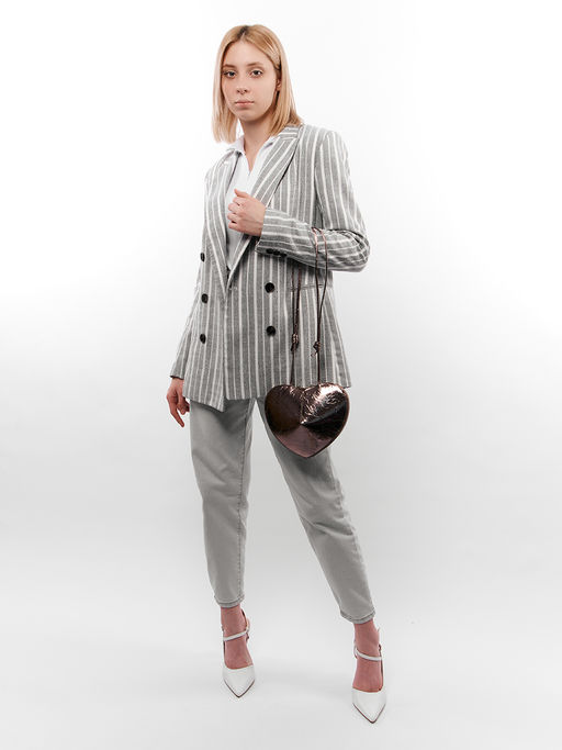 LACCOMA сумка НИ836-бронзовый натуральная кожа хлопок  фото 7