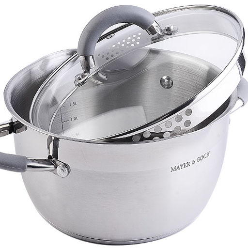 30995 Набор посуды 6пр 1,8+2,5+3,7 л MB (х4) - Mayer&boch фото 2