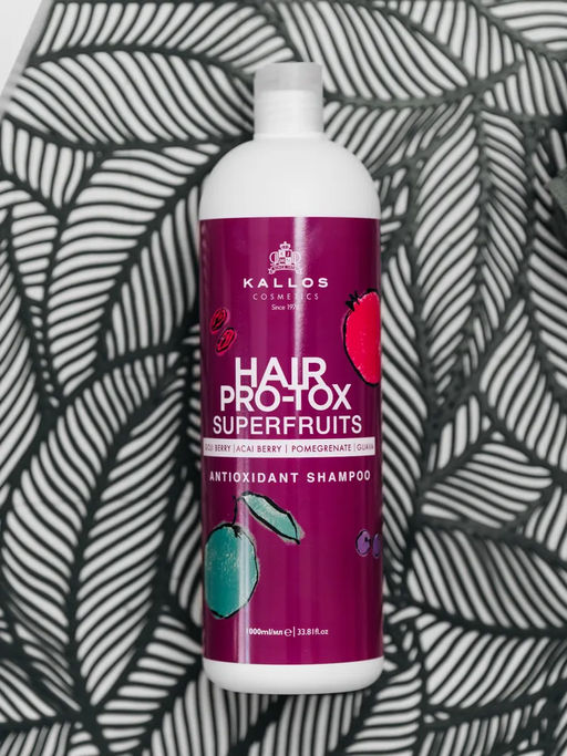 Шампунь с антиоксидантами Суперфрукты БЕЗ силиконов 1000 мл . NEW - Kallos cosmetics фото 3