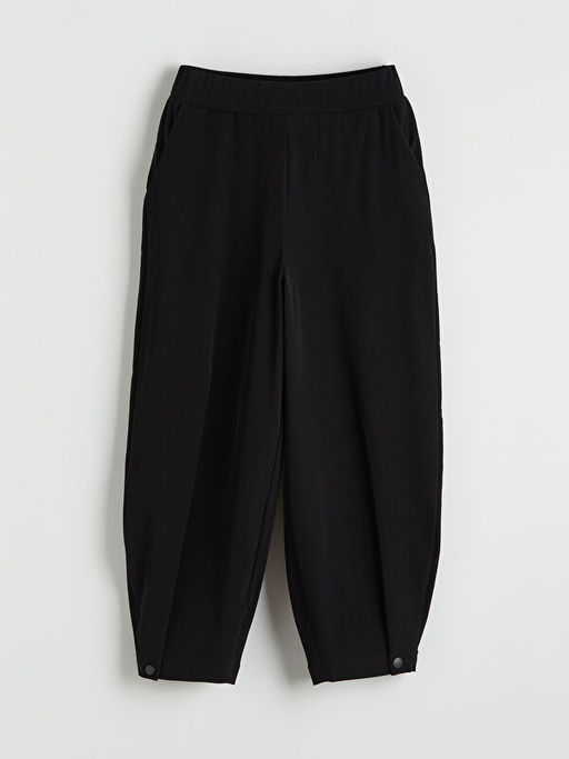 Beli Lastikli Dokulu Kad?n Pantolon