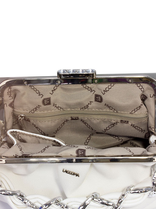 LACCOMA сумка Илария-ЛЦ802 белый эко кожа хлопок