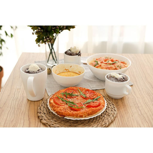 Кружка Доляна «Грация», 350 мл, стеклокерамика, белая