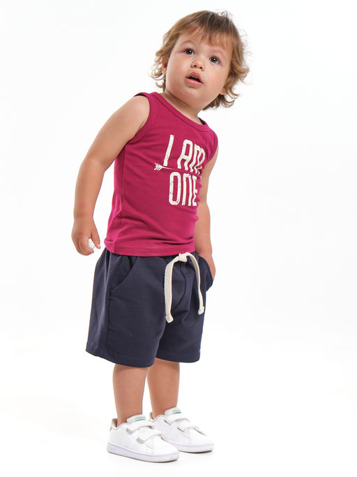 Комплект с шортами UD 0813 лиловый - Mini maxi фото 2