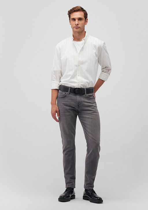 Marcus Mavi Black Ac?k Gri Jean Pantolon