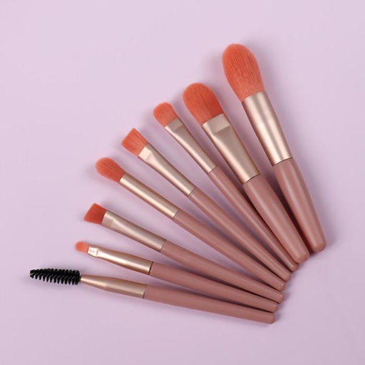 Набор кистей для макияжа Pastel, 8 предметов, PVC-чехол, цвет МИКС - Queen fair фото 6
