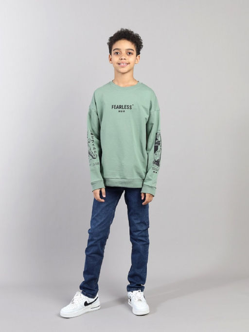 CRB wear / CSJB 64041-35-435 Джемпер для мальчика,хаки/Ex.Cherubino  фото 2