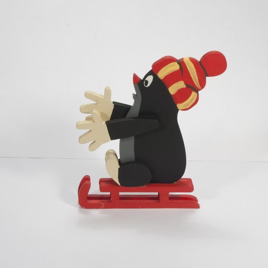 Елочные игрушки - Кротик на санках 9005 - Idh фото 2