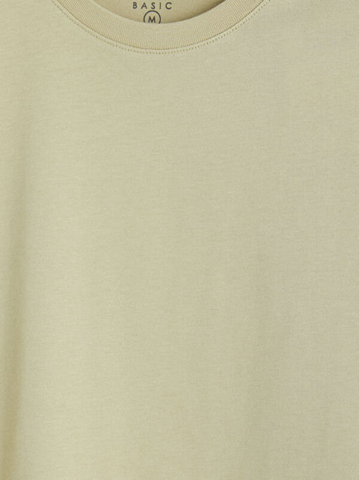 %100 Pamuk Regular Fit Basic Ti??rt