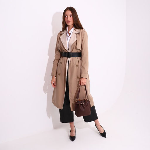 Сумка кросс-боди на утяжке, цвет коричневый - Simaland фото 6