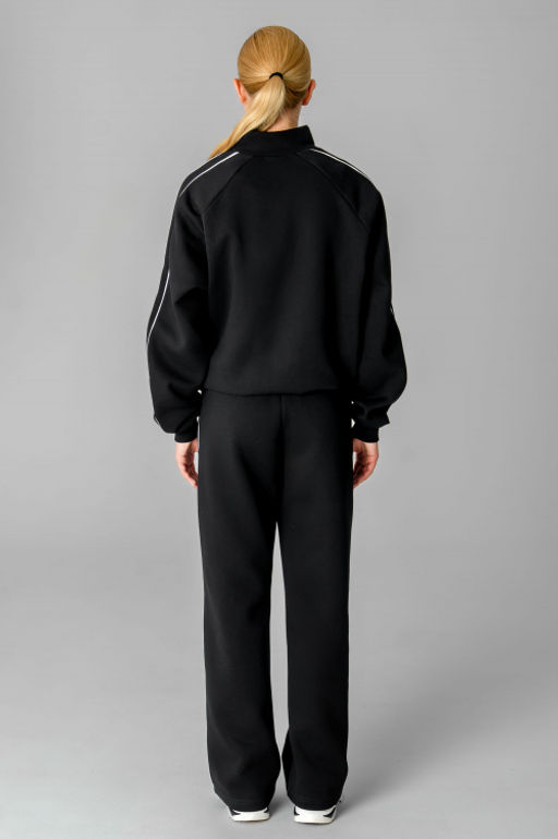 Арт. 2914 Костюм с начесом женский 44-52 (5 шт) Цвет:черный