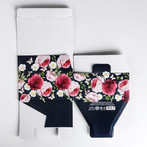 Коробка?пенал, упаковка подарочная, Present, 15?15?7 см