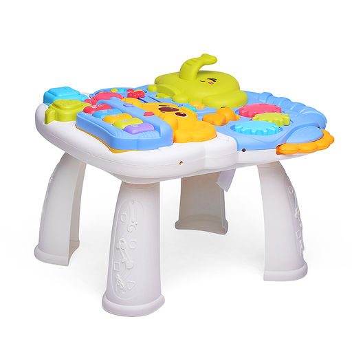 Игровой центр-Каталка "Слоник и коала" цвет голубой, 3 в 1 в коробке