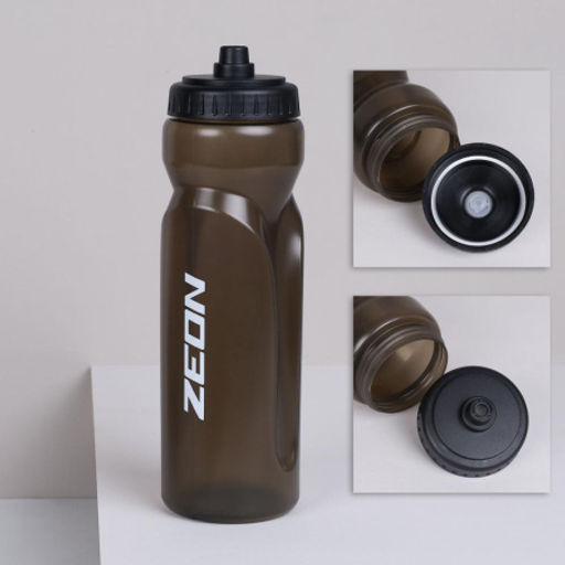 Бутылка для воды ZEON WB105 для активных видов спорта, пищевой hi-quality LDPE, 750ML цвет BLACK/уп100 - Галеонтрейд фото 5
